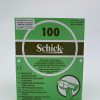 סכיני גילוח שיק 100 יחידות SCHICK